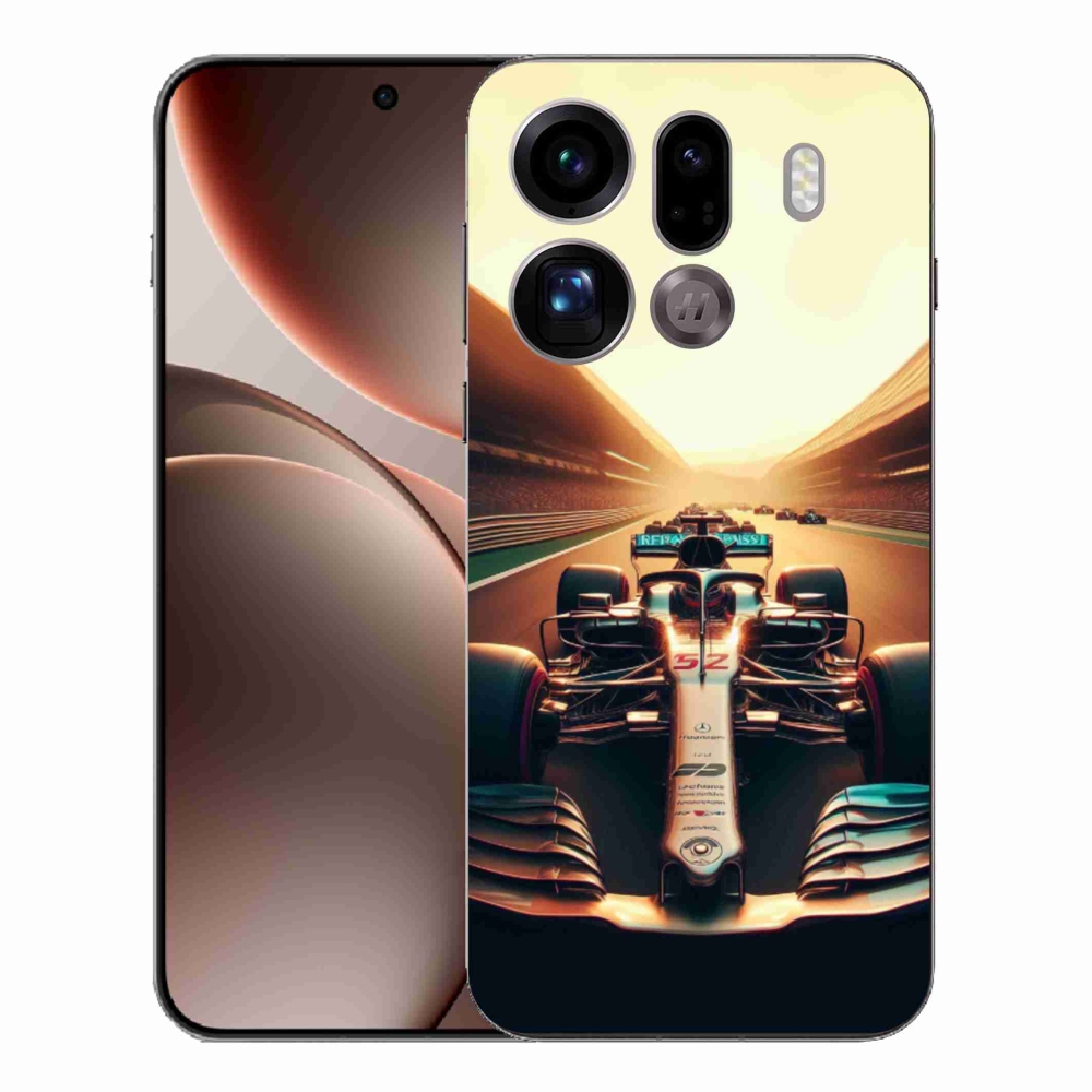 Gél borítás mmCase az Oppo Find X9 Pro számára - Formula 1