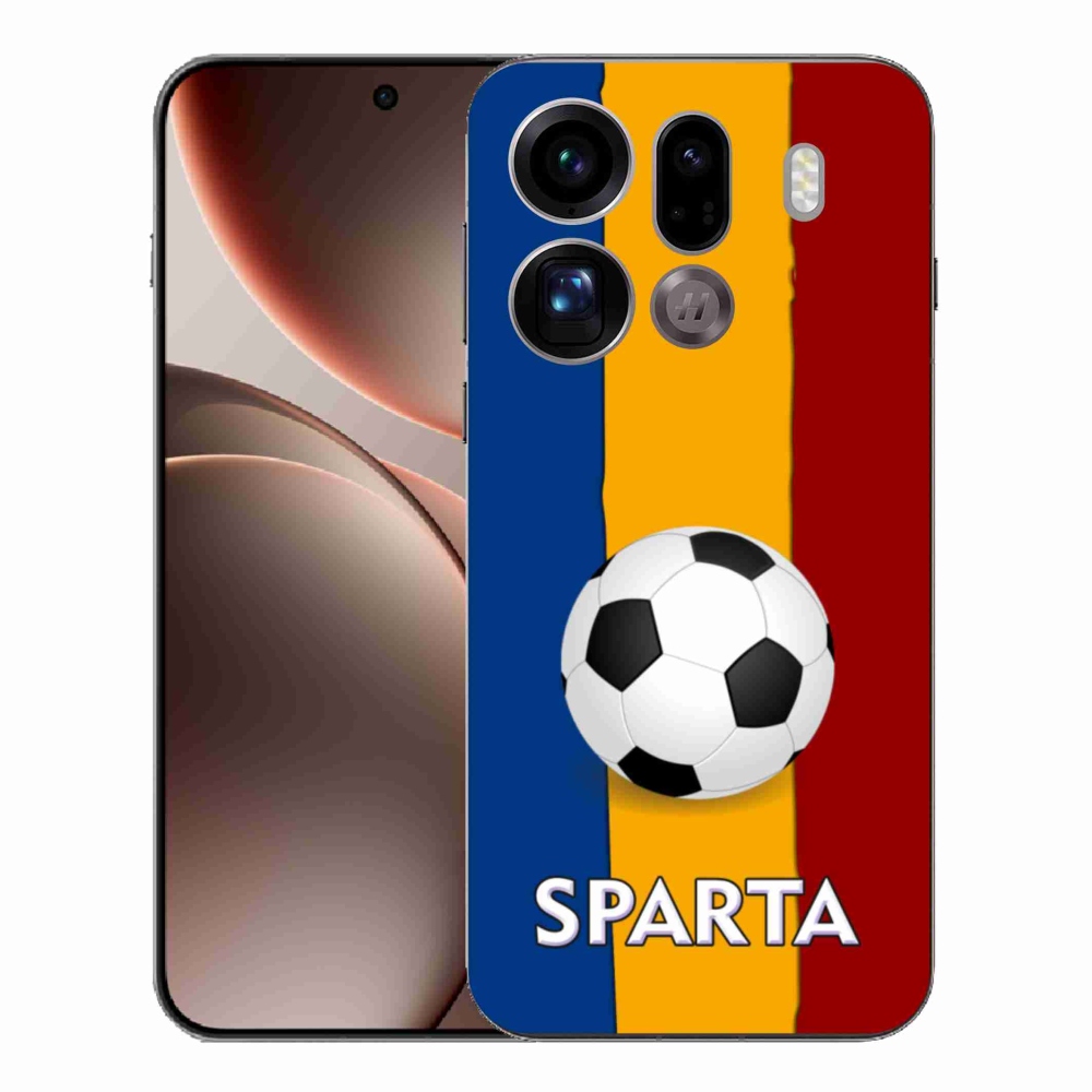 Gél borítás mmCase az Oppo Find X9 Pro számára - Futball 1