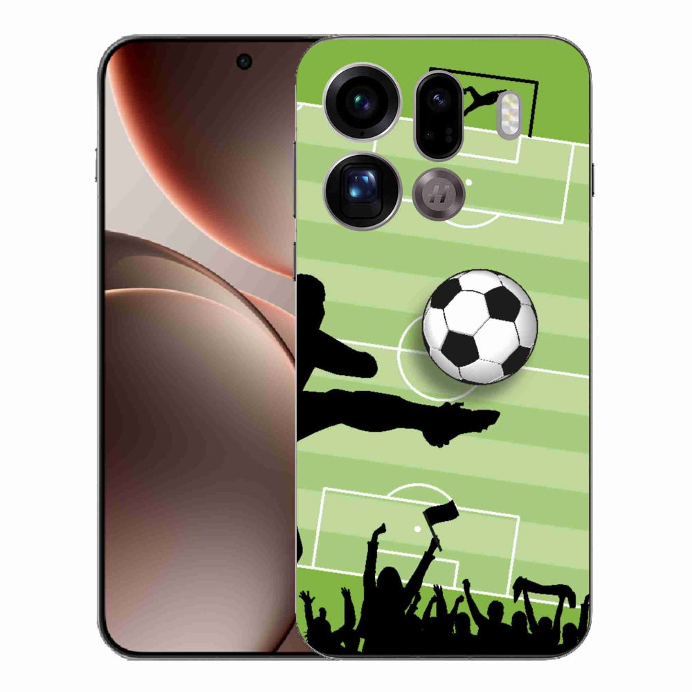 Gél borítás mmCase az Oppo Find X9 Pro számára - Labdarúgás 3