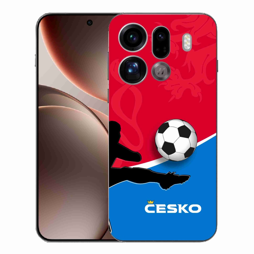 Gel Cover mmCase mmCase for Oppo Find X9 Pro - Soccer Csehország 2