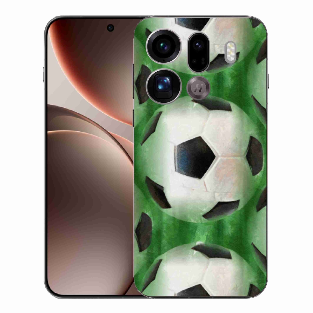 Gél borítás mmCase az Oppo Find X9 Pro számára - focilabda