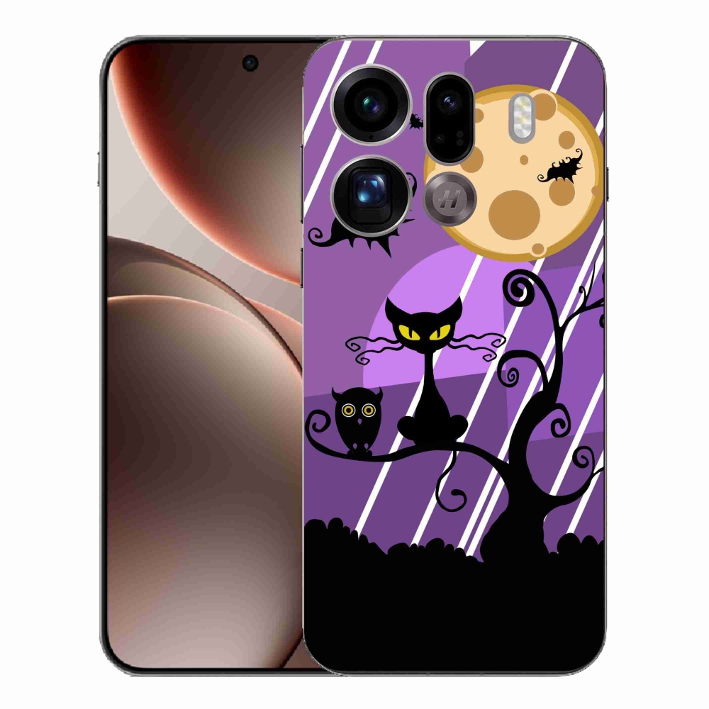 Gél borítás mmCase az Oppo Find X9 Pro számára - halloween