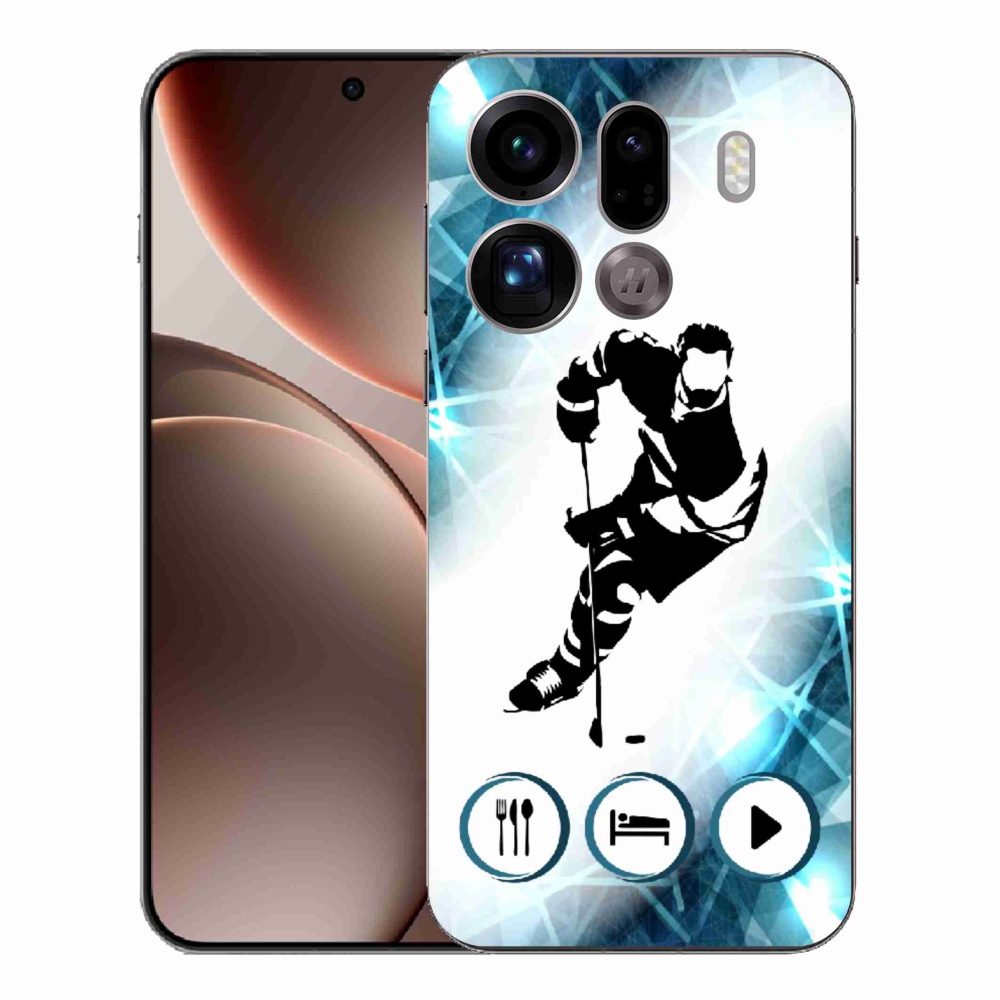Gél borítás mmCase az Oppo Find X9 Pro számára - Hoki 1