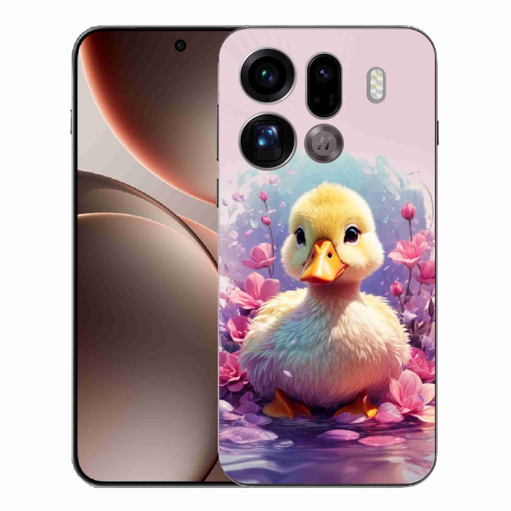 Gél borítás mmCase az Oppo Find X9 Pro számára - kacsa