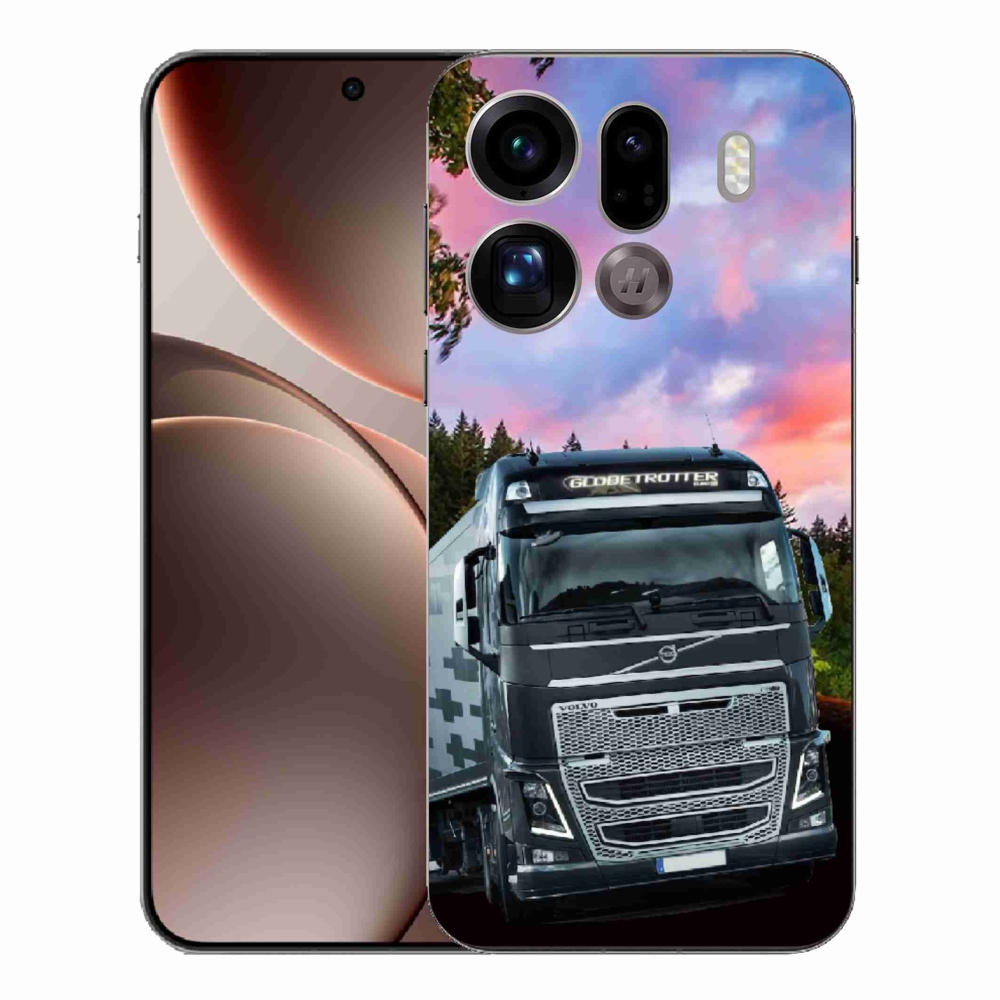 Gél borítás mmCase az Oppo Find X9 Pro számára - teherautó 2