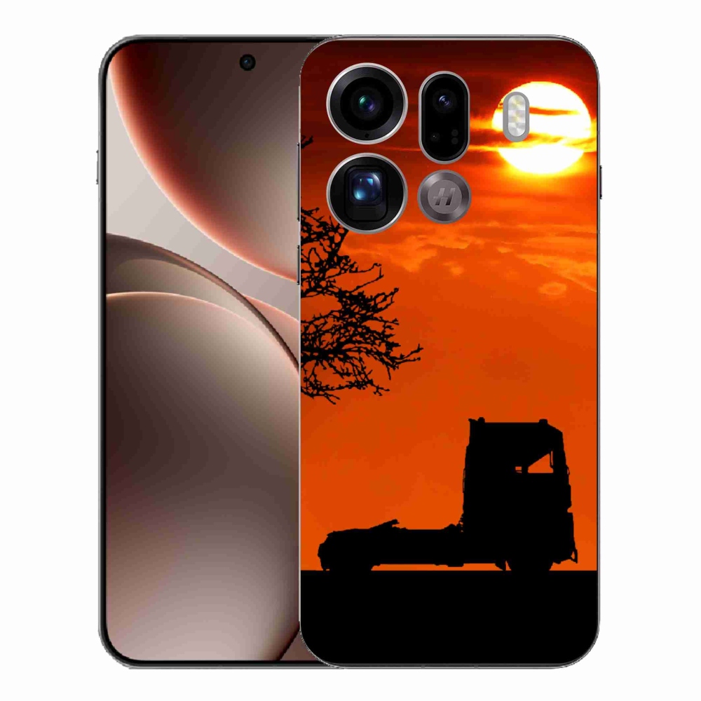 Gél borítás mmCase az Oppo Find X9 Pro számára - teherautó 3