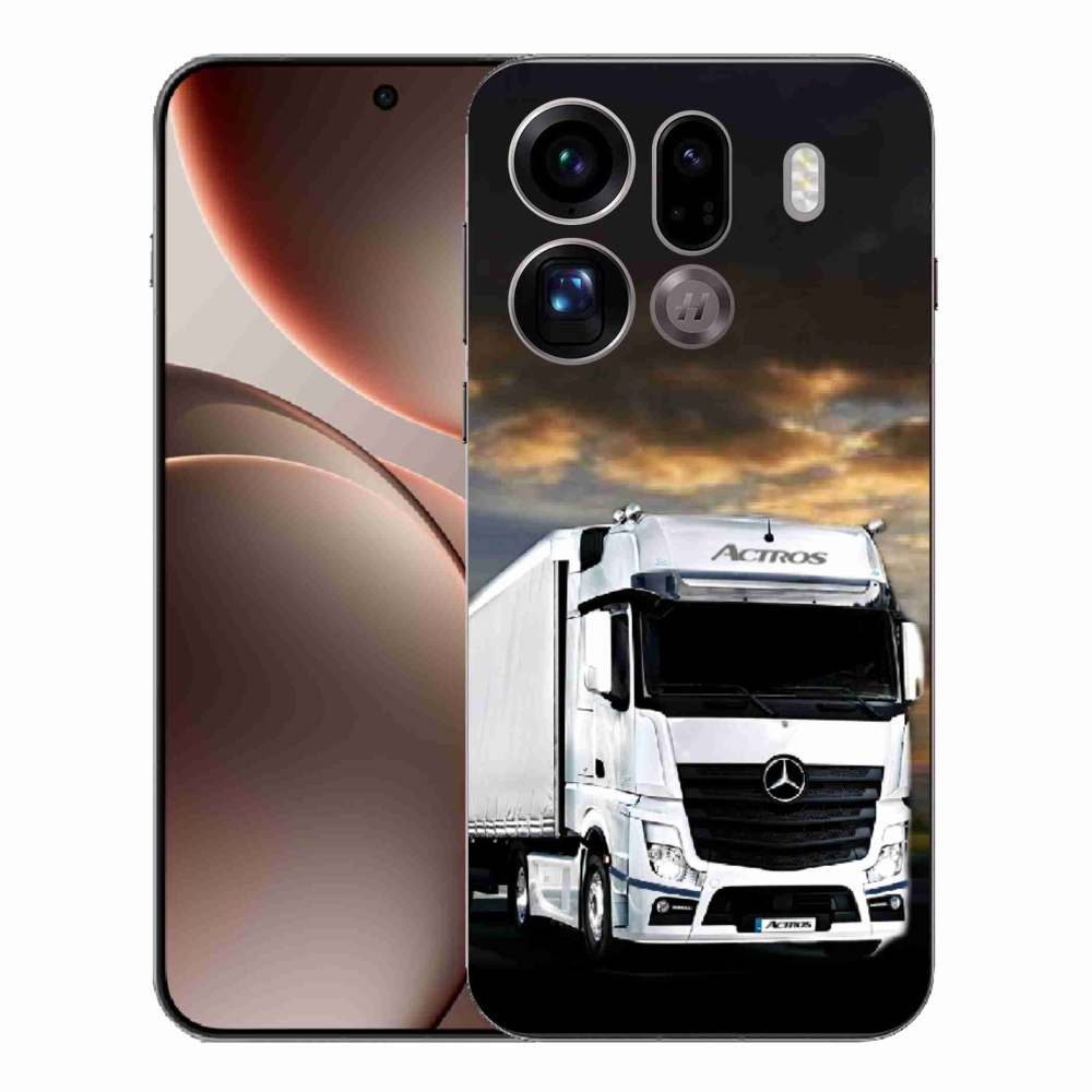 Gél borítás mmCase az Oppo Find X9 Pro számára - teherautó