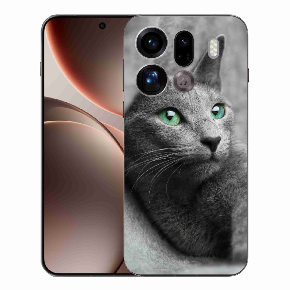Gél borítás mmCase az Oppo Find X9 Pro számára - cat 2