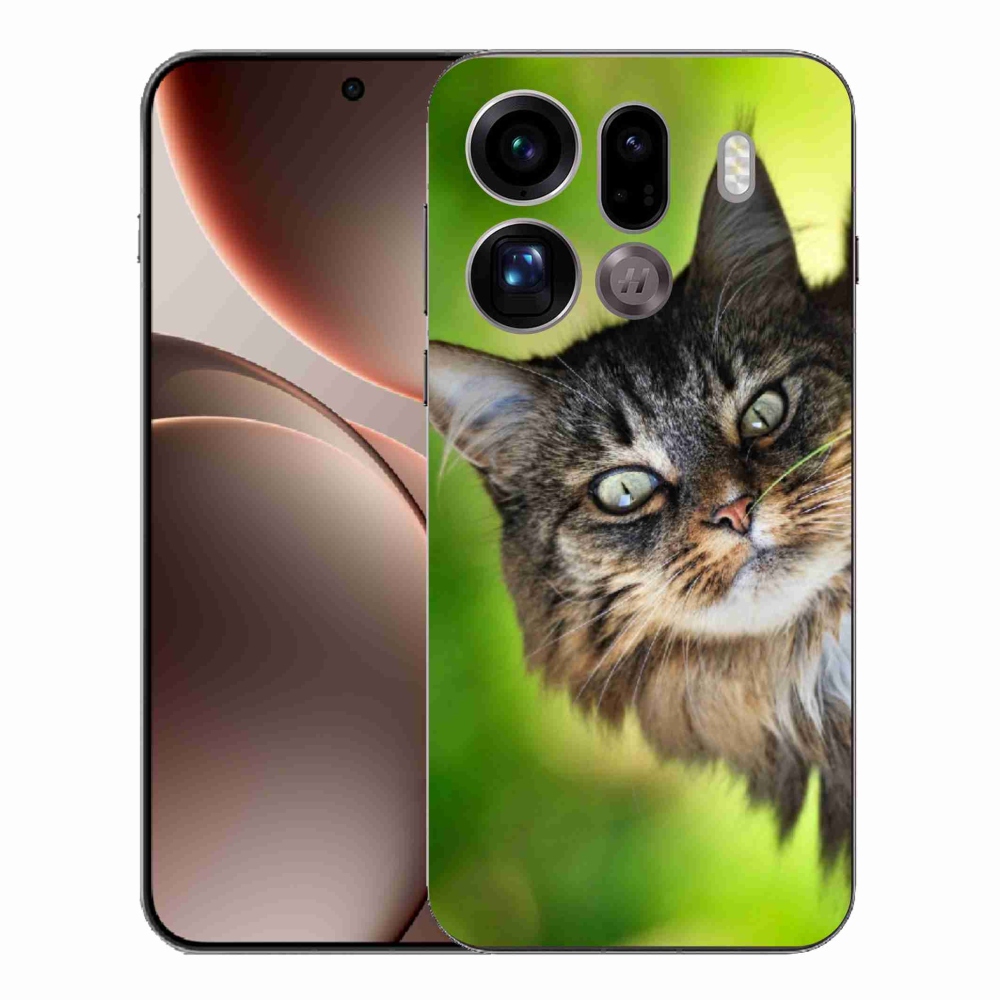Gél borítás mmCase az Oppo Find X9 Pro számára - cat 3