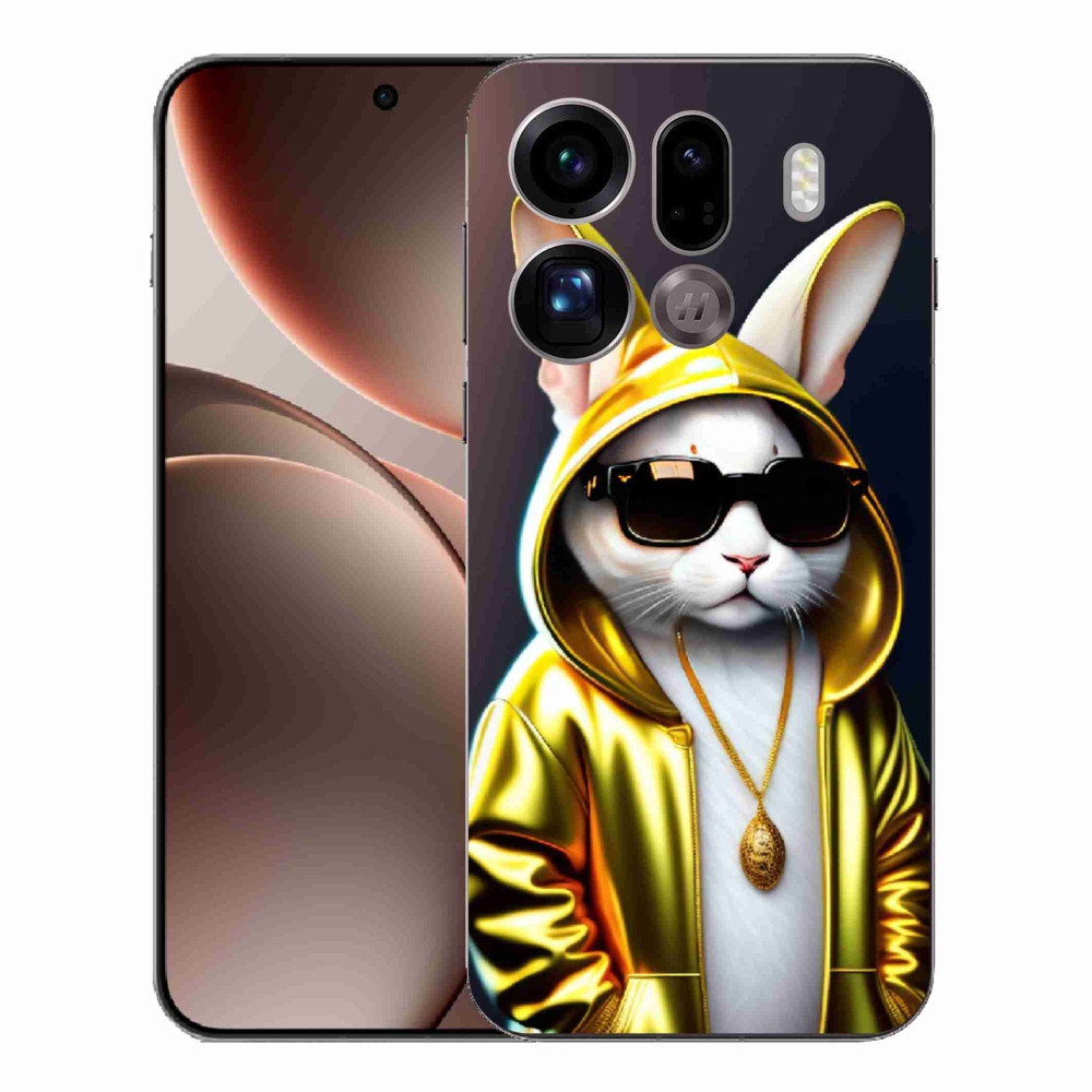 Gél borítás mmCase az Oppo Find X9 Pro számára - cat boss