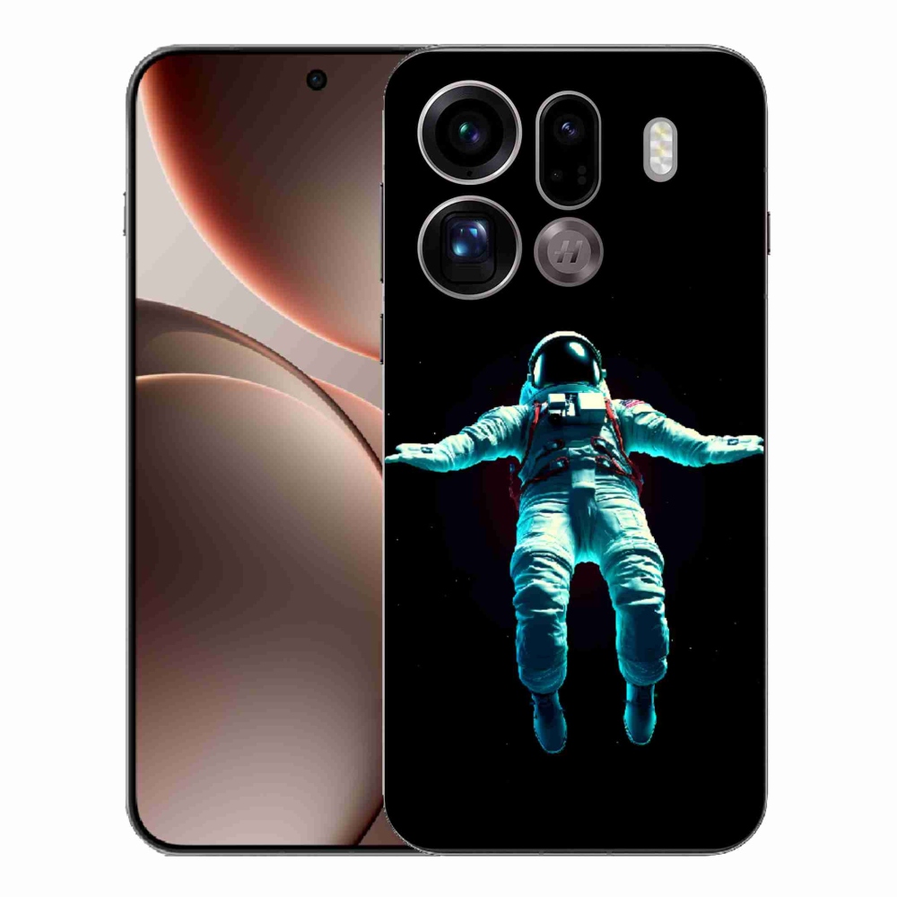 Gél borítás mmCase az Oppo Find X9 Pro számára - csillaghajós
