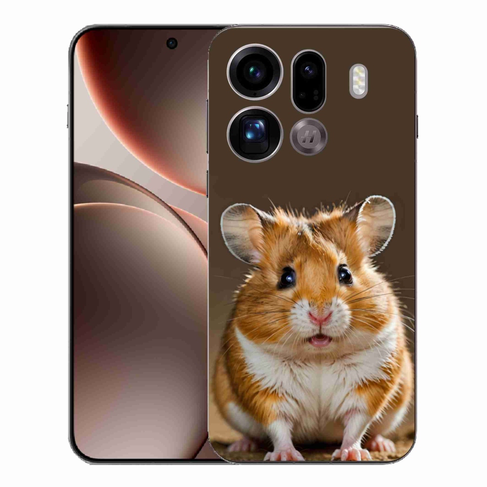 Gél borítás mmCase az Oppo Find X9 Pro készülékhez - hörcsög