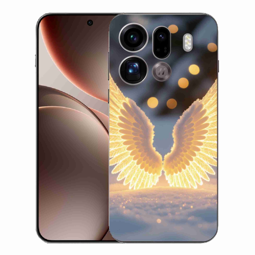 Gél borítás mmCase az Oppo Find X9 Pro számára - szárnyak
