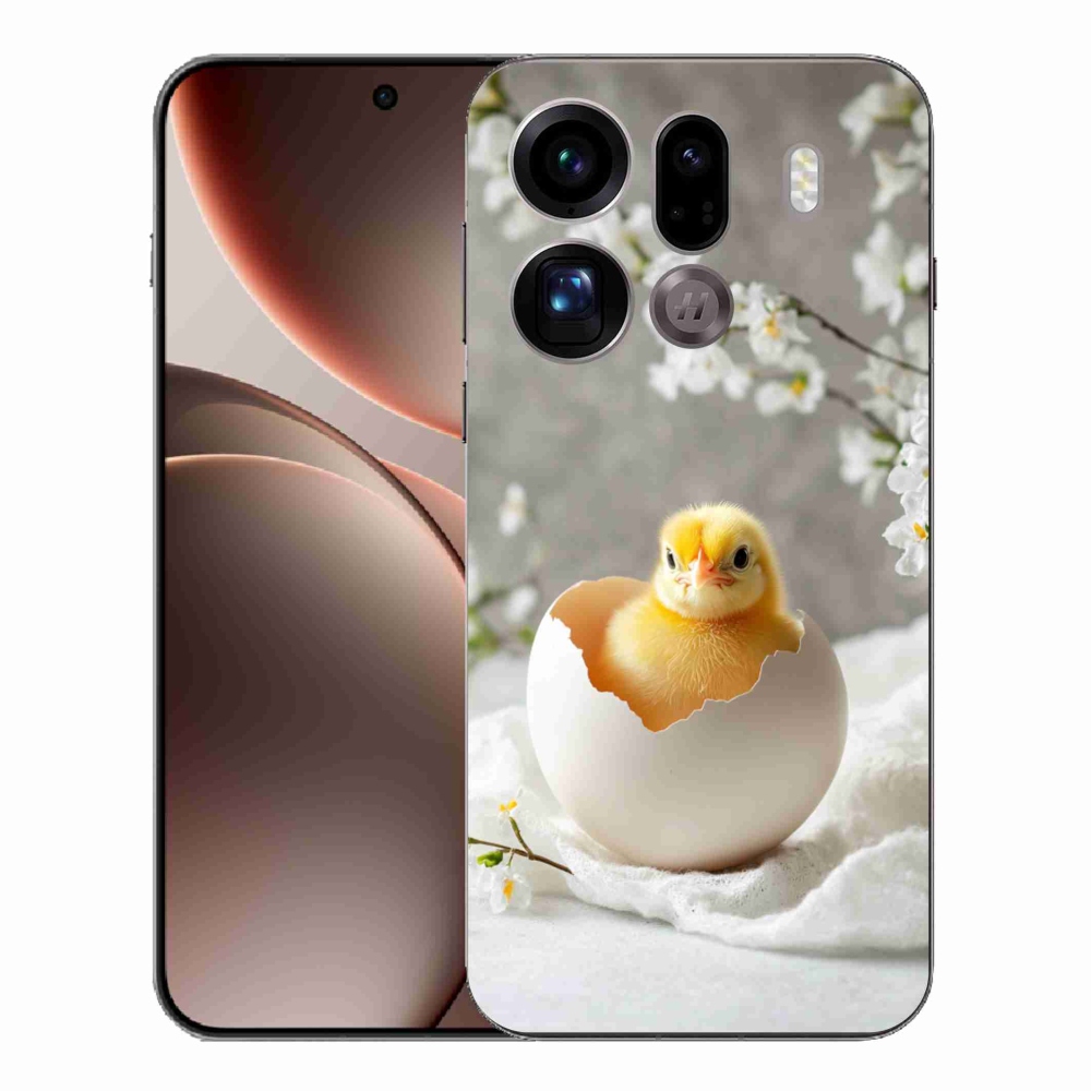 Gél borítás mmCase az Oppo Find X9 Pro számára - Csirke