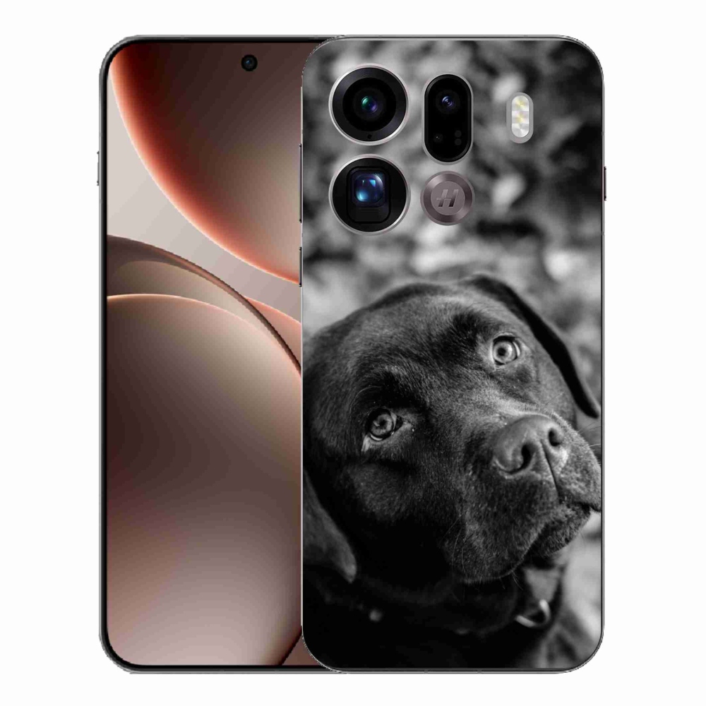 Gél borítás mmCase az Oppo Find X9 Pro készülékhez - labrador