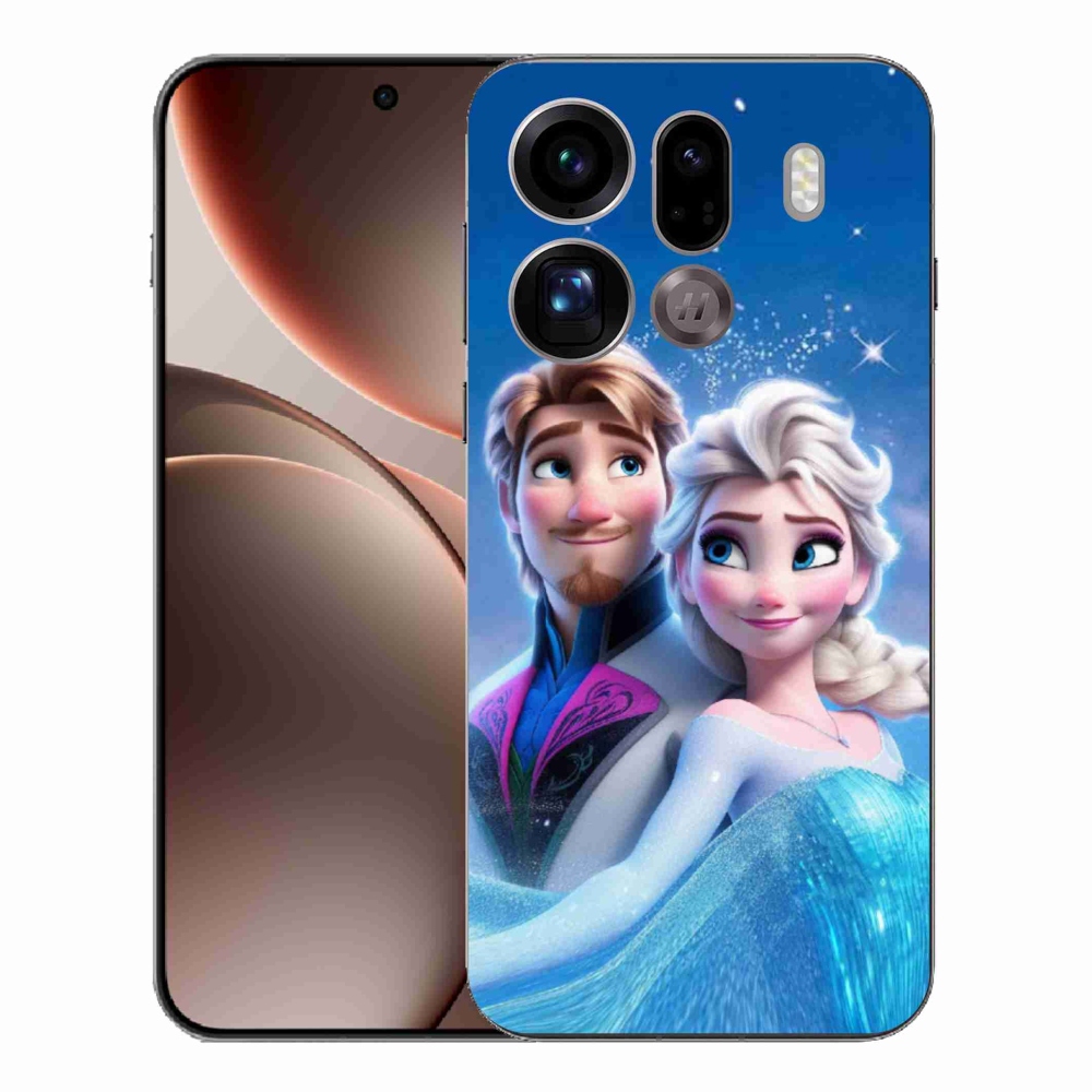 Gél borítás mmCase az Oppo Find X9 Pro számára - Ice Kingdom 1