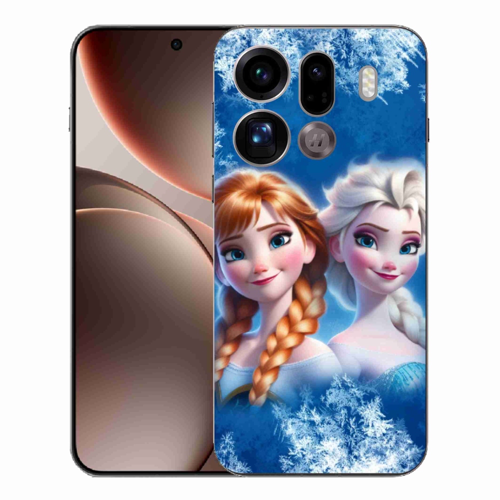 Gél borítás mmCase az Oppo Find X9 Pro számára - Ice Kingdom 2