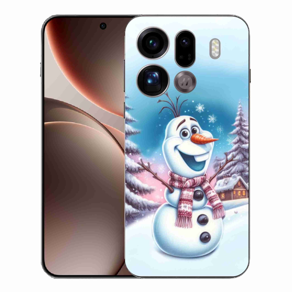 Gél borítás mmCase az Oppo Find X9 Pro számára - Ice Kingdom