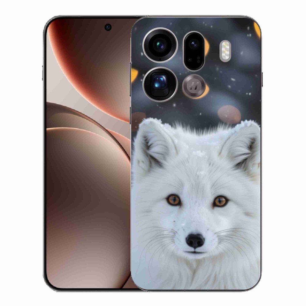 Gél borítás mmCase az Oppo Find X9 Pro készülékhez - polár róka
