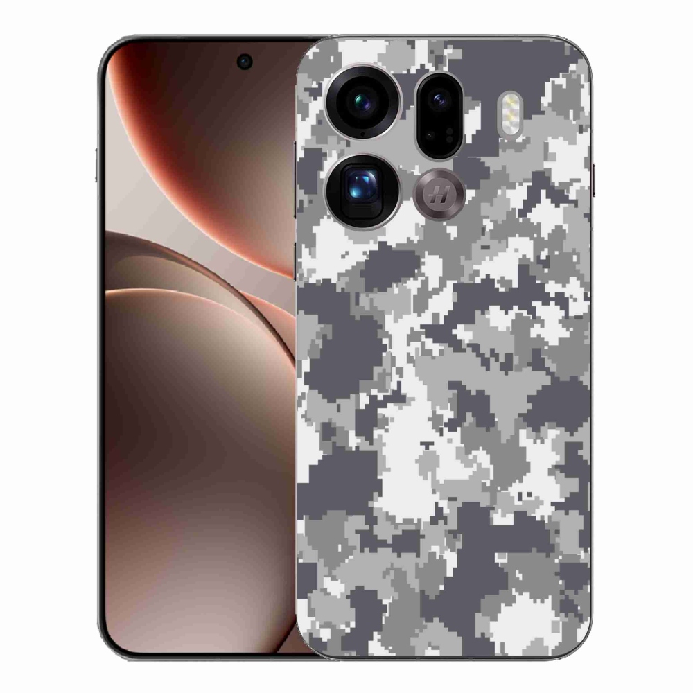 Gél borítás mmCase az Oppo Find X9 Pro készülékhez - álcázó minta 2