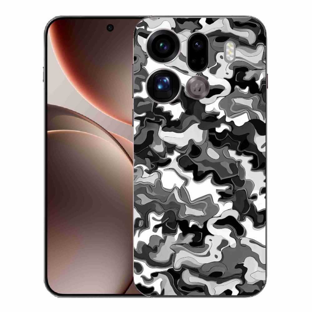 Gél borítás mmCase az Oppo Find X9 Pro készülékhez - álcázó minta 3