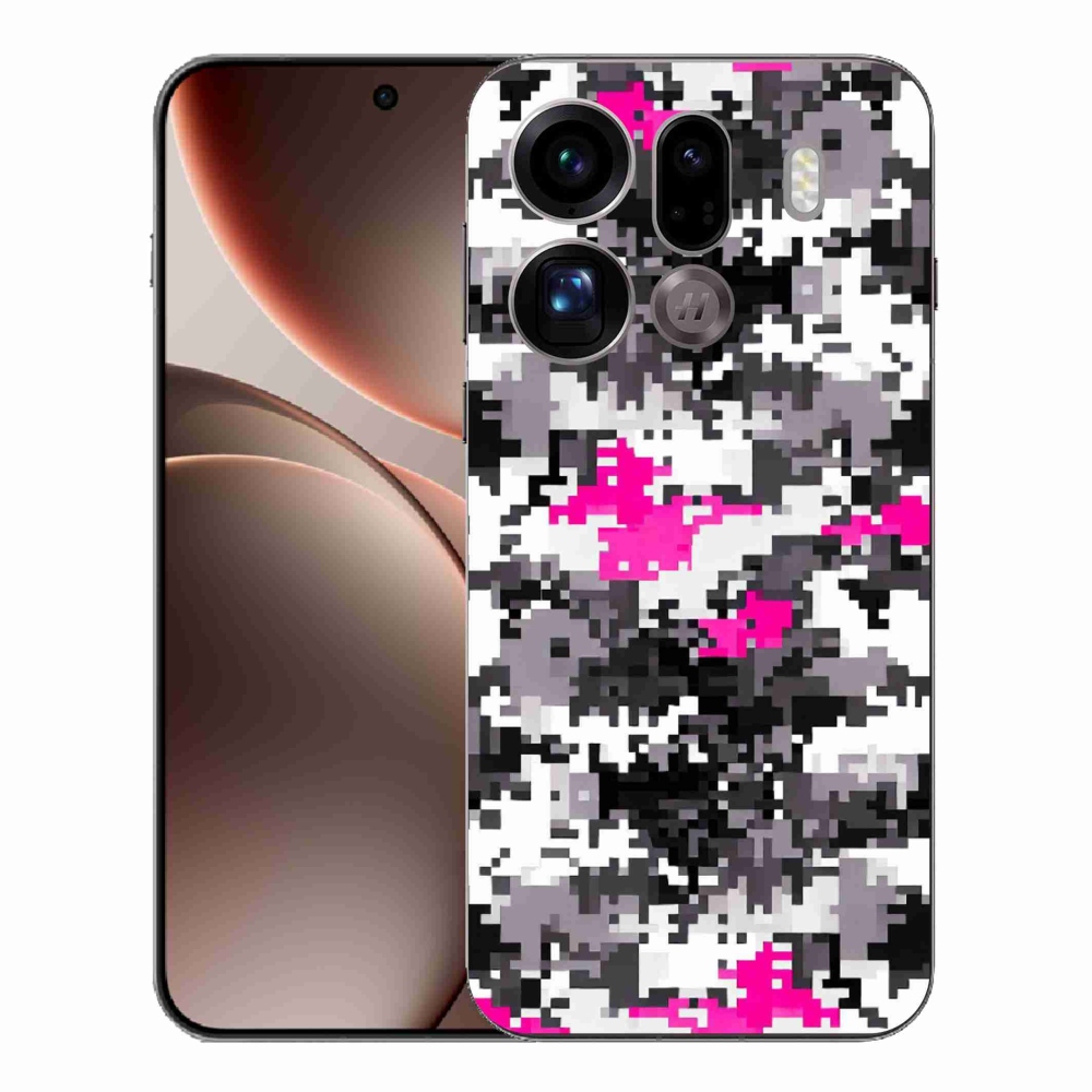 Gél borítás mmCase az Oppo Find X9 Pro készülékhez - álcázó minta 4