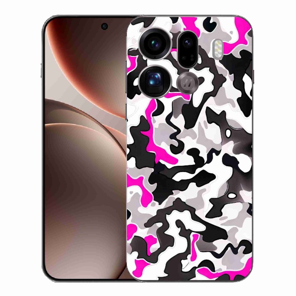 Gél borítás mmCase az Oppo Find X9 Pro készülékhez - álcázó minta 5