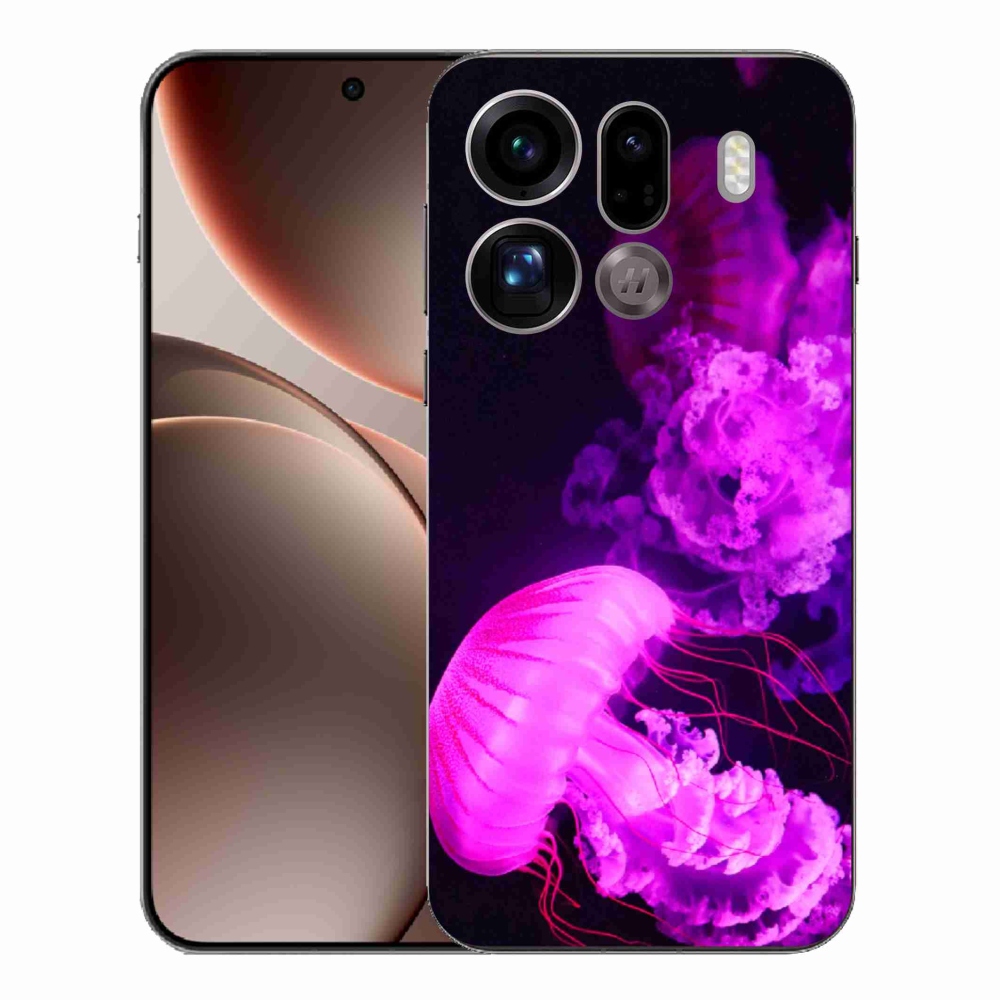 Gél borítás mmCase az Oppo Find X9 Pro számára - Medúza 1