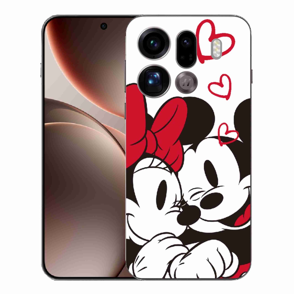 Gél borítás mmCase az Oppo Find X9 Pro készülékhez - minnie és mickey