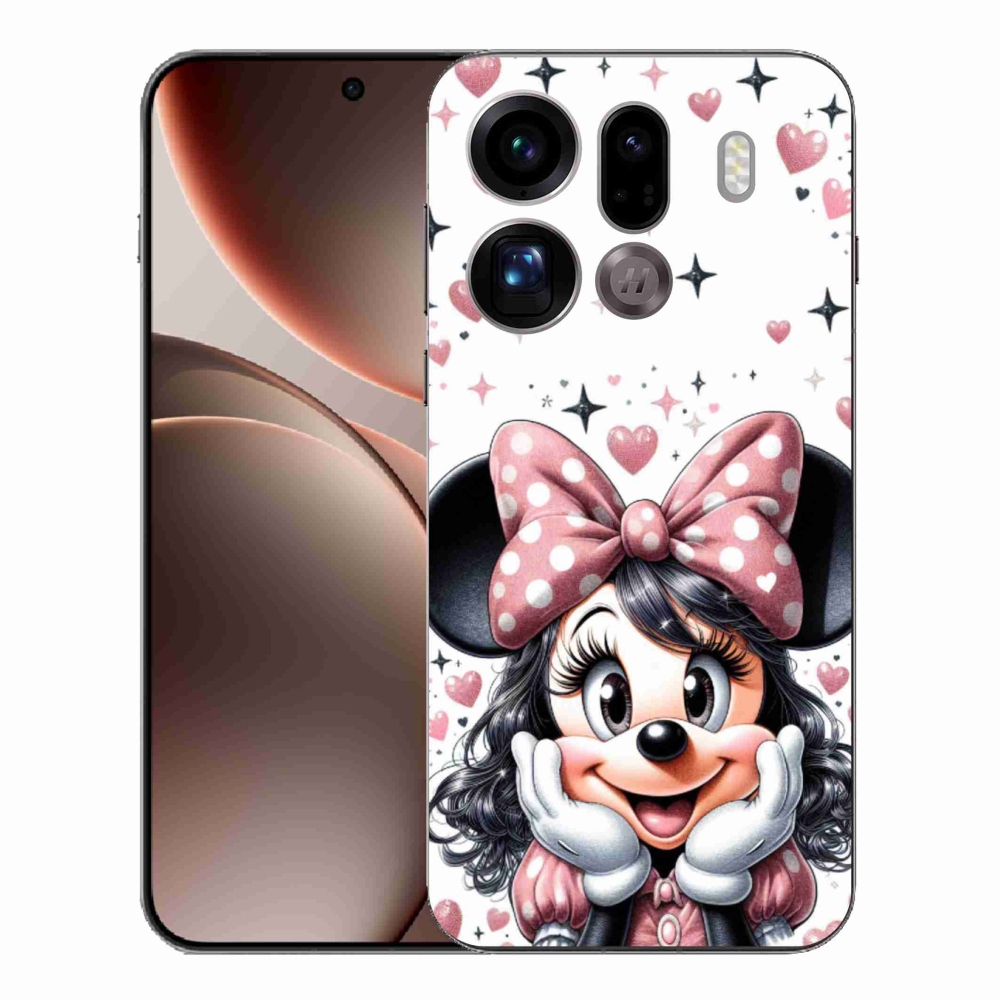 Gél borítás mmCase az Oppo Find X9 Pro készülékhez - minnie