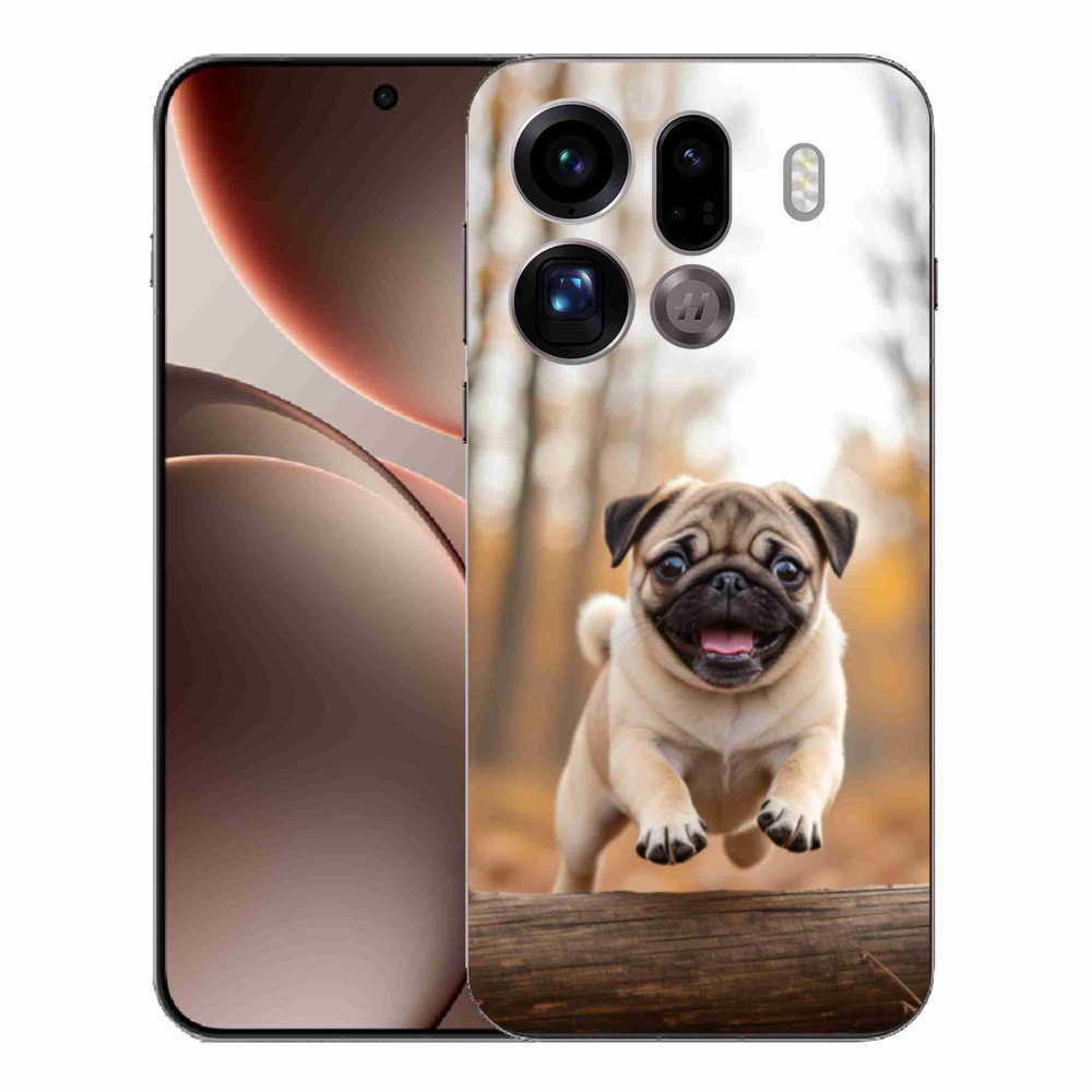 Gél borítás mmCase az Oppo Find X9 Pro készülékhez - mopsz 2
