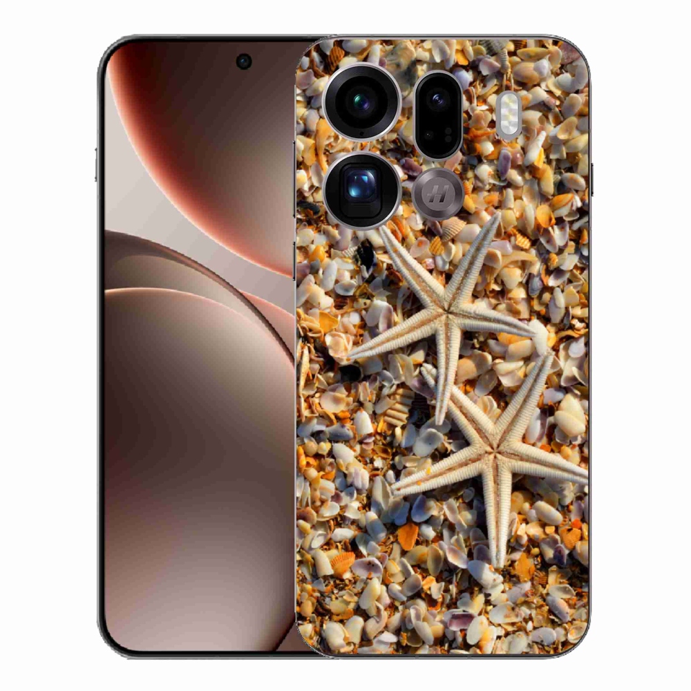 Gél borítás mmCase az Oppo Find X9 Pro készülékhez - tengeri csillag