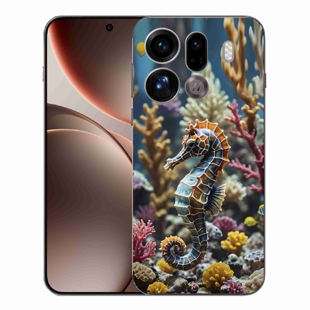 Gél borítás mmCase az Oppo Find X9 Pro készülékhez - csikóhal 2