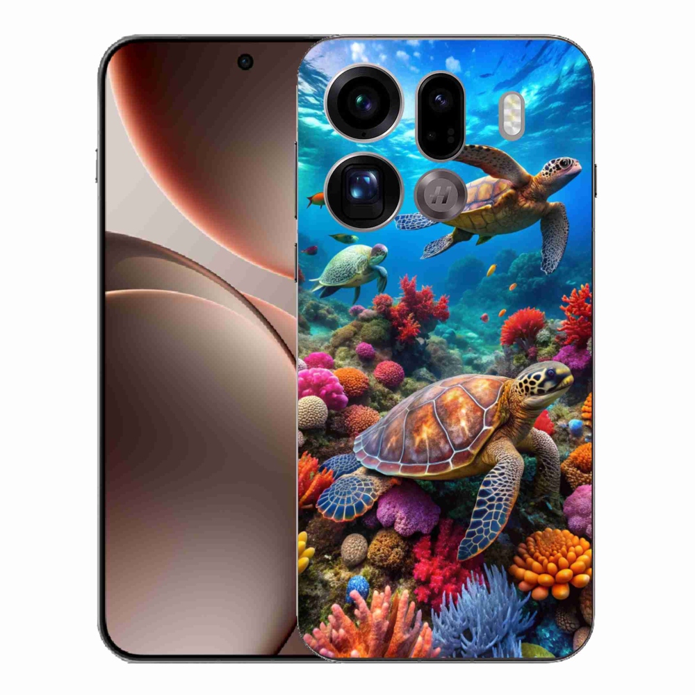 Gél borítás mmCase az Oppo Find X9 Pro készülékhez - Sea World 2