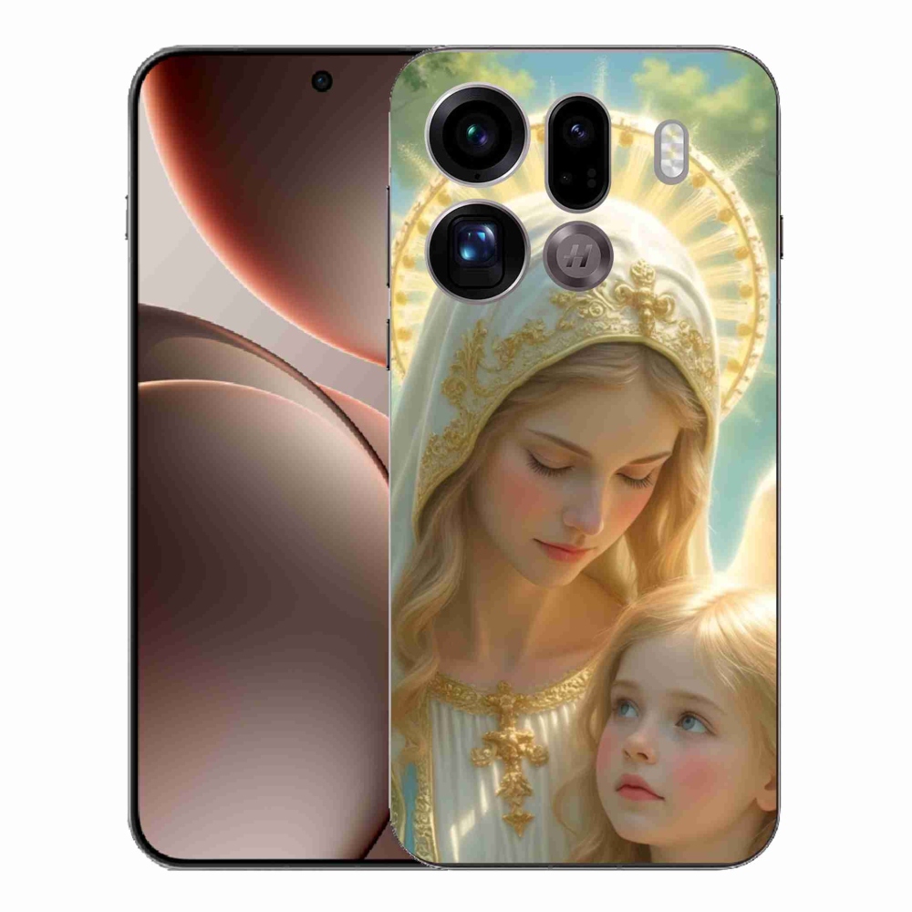 Gél borítás mmCase az Oppo Find X9 Pro számára - Vallásos Motif 2