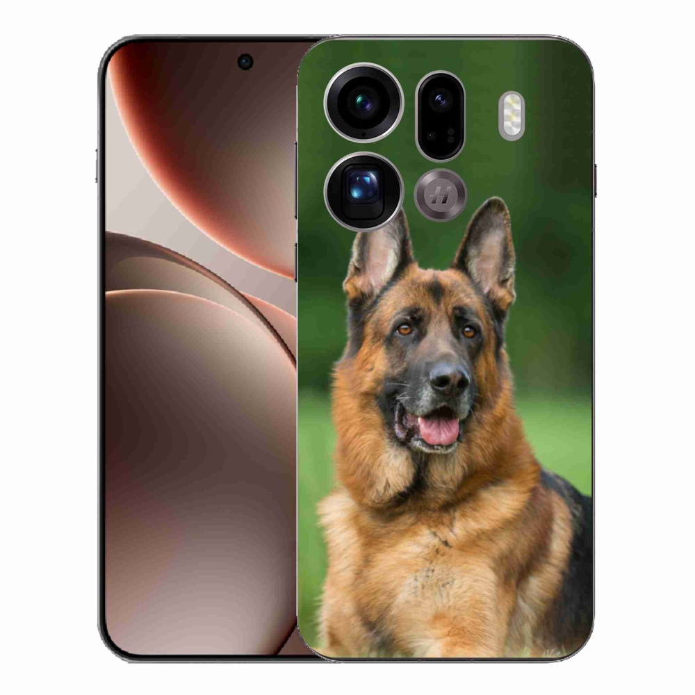 Gél borítás mmCase az Oppo Find X9 Pro számára - Német juhászkutya