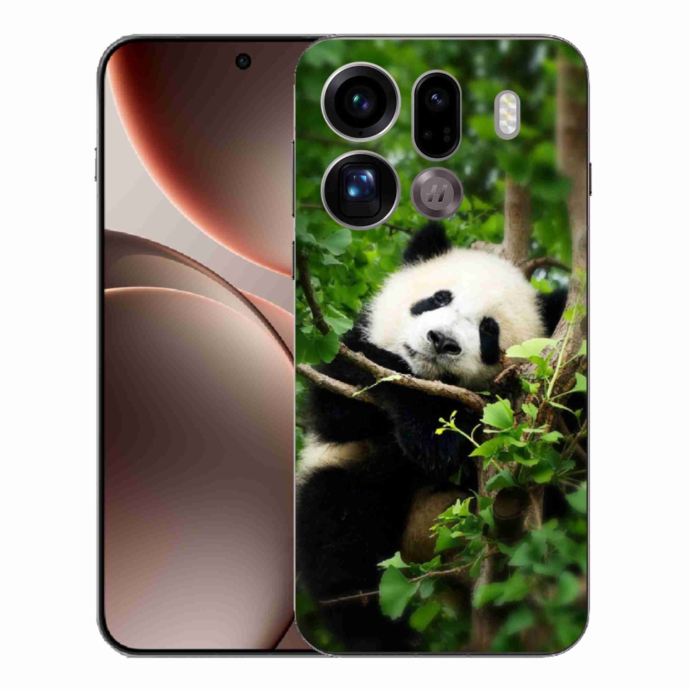 Gél borítás mmCase az Oppo Find X9 Pro készülékhez - panda