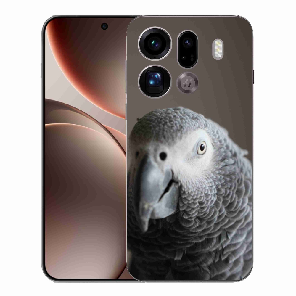 Gél borítás mmCase az Oppo Find X9 Pro készülékhez - papagáj jacko 2