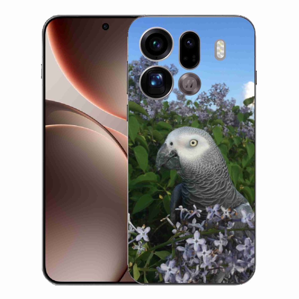 Gél borítás mmCase az Oppo Find X9 Pro készülékhez - papagáj jacco