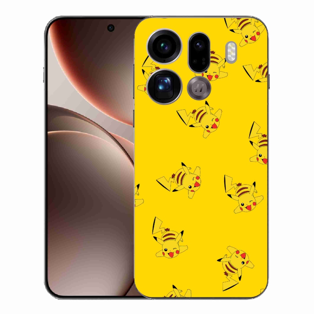 Gél borítás mmCase az Oppo Find X9 Pro készülékhez - pikachu