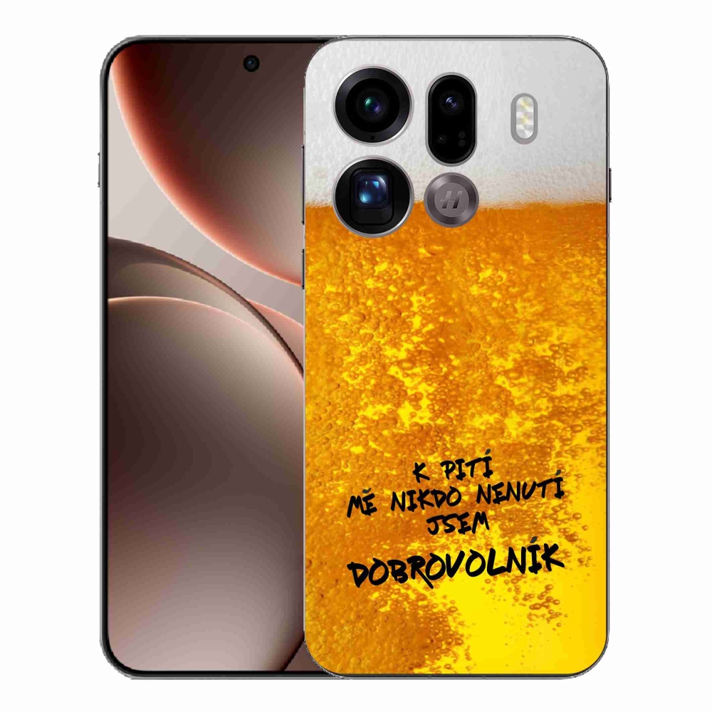 Gél borítás mmCase az Oppo Find X9 Pro számára - sör motívum 4