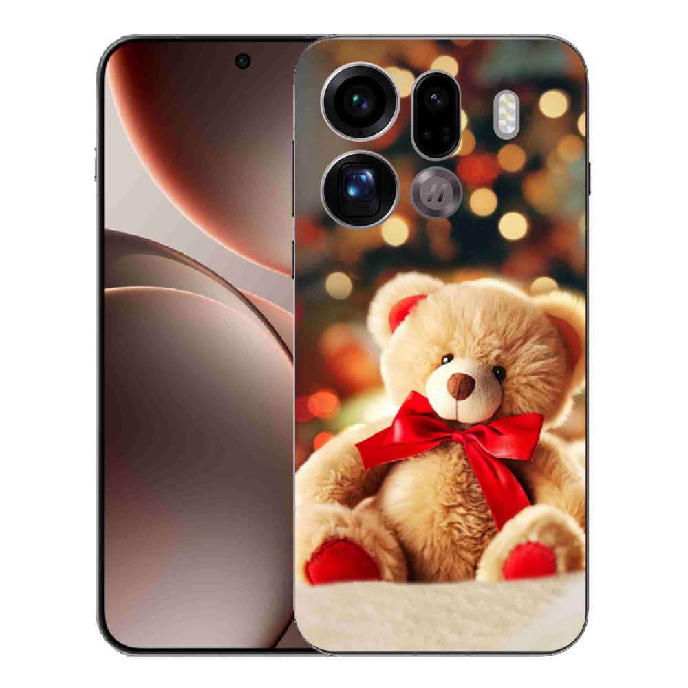Gél borítás mmCase az Oppo Find X9 Pro számára - mackómackó
