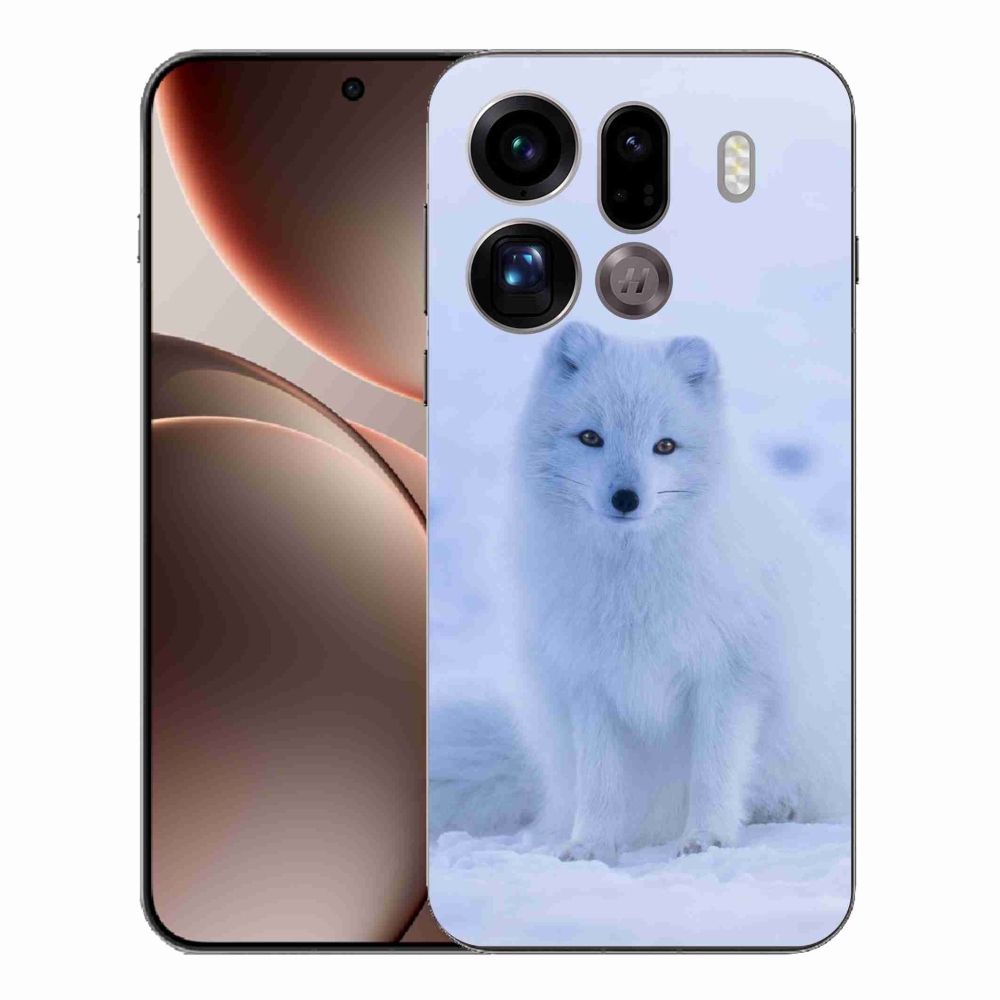 Gél borítás mmCase az Oppo Find X9 Pro készülékhez - polár róka