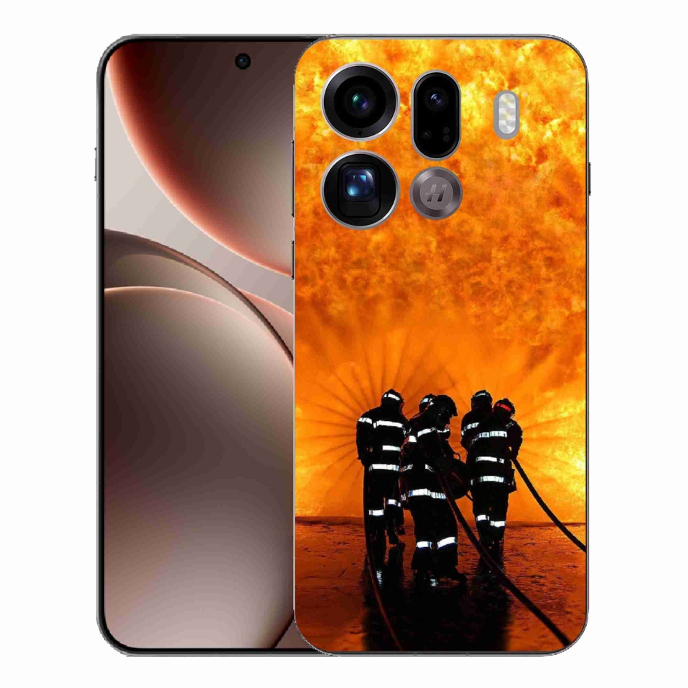 Gél borítás mmCase az Oppo Find X9 Pro számára - Fire