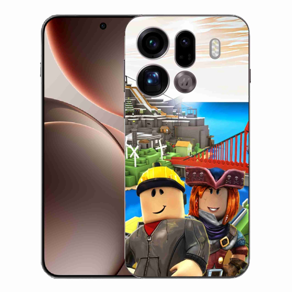 Gél borítás mmCase az Oppo Find X9 Pro készülékhez - roblox 1