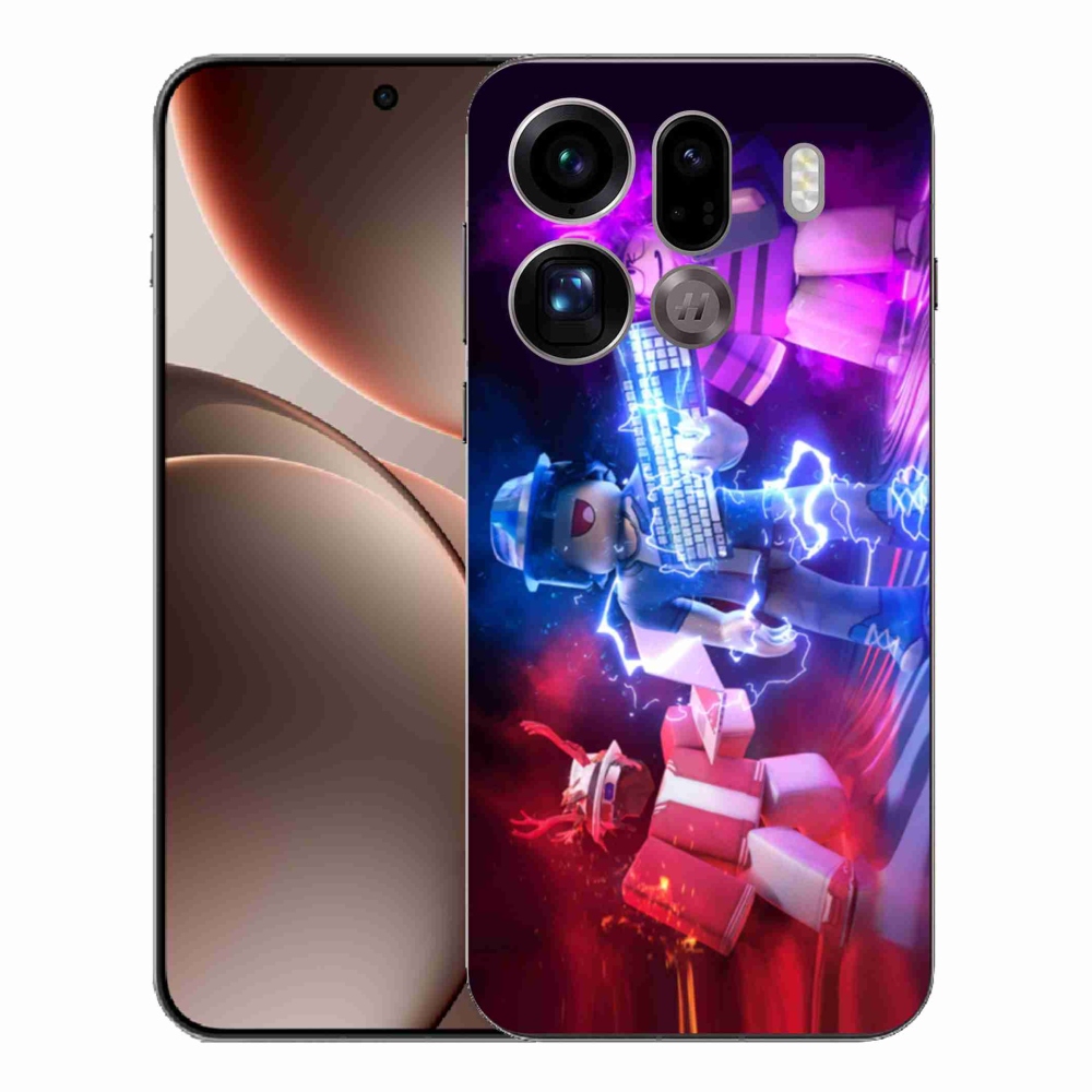 Gél borítás mmCase az Oppo Find X9 Pro készülékhez - roblox