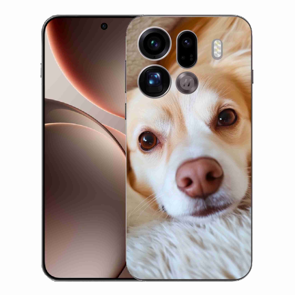 Gél borítás mmCase az Oppo Find X9 Pro számára - Aranyos csivava