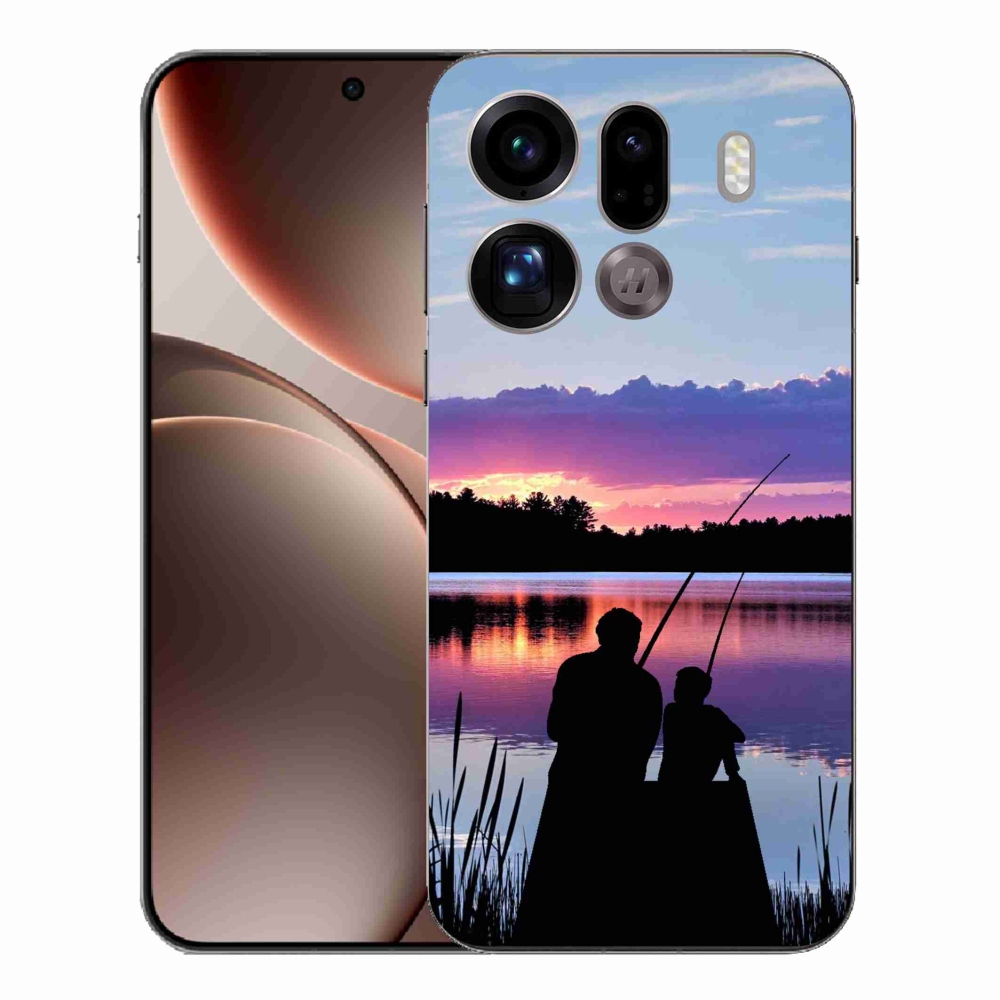 Gél borítás mmCase az Oppo Find X9 Pro számára - Fishing 2