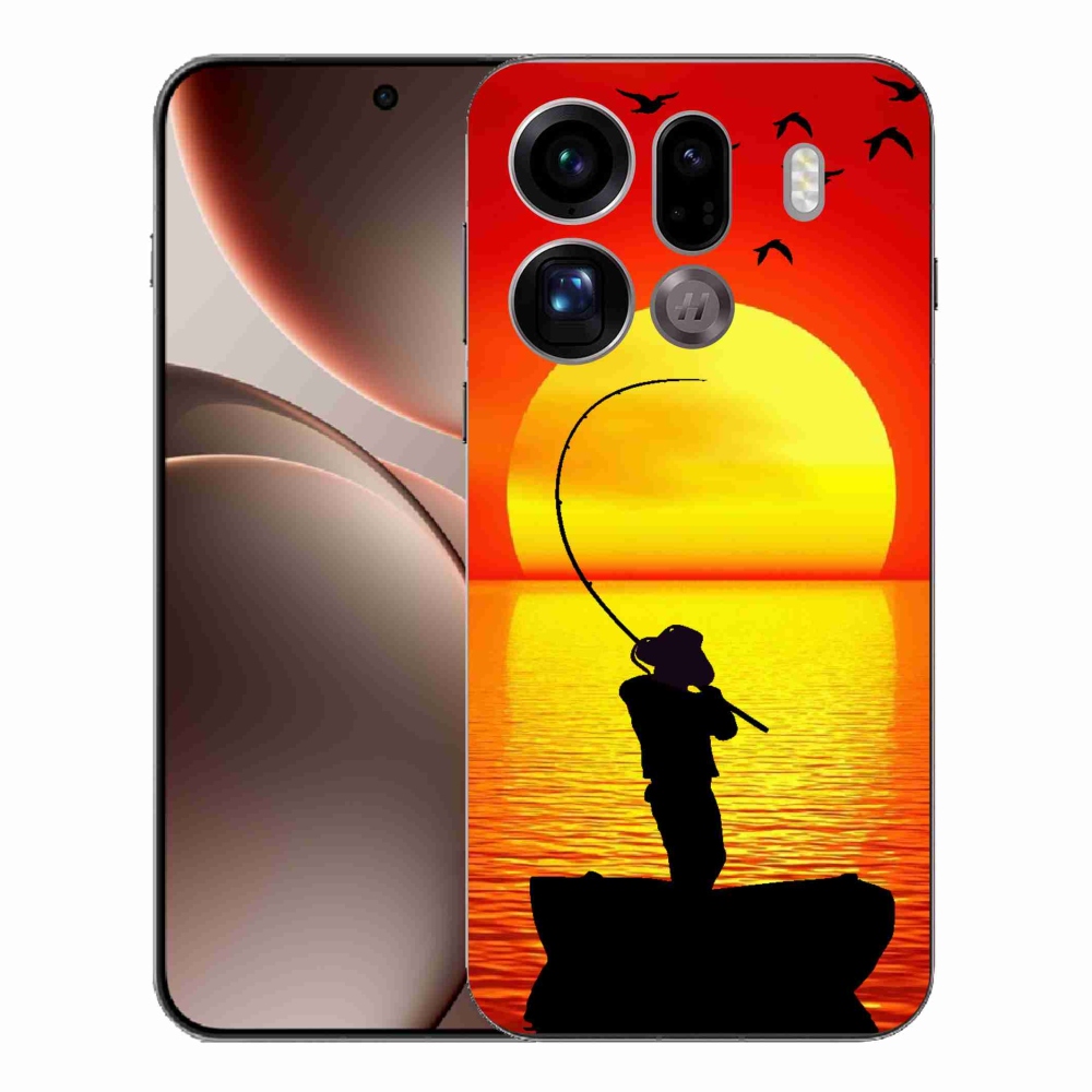 Gél borítás mmCase az Oppo Find X9 Pro számára - Horgászat