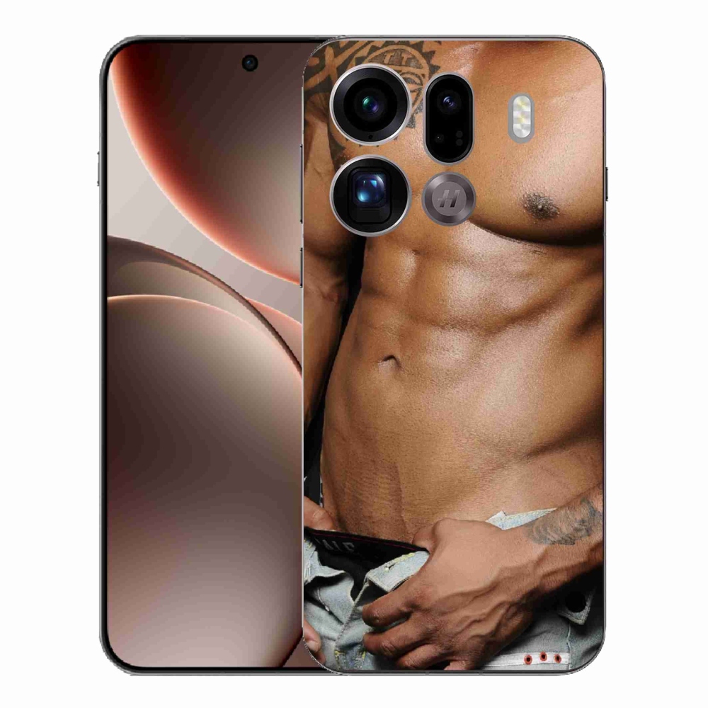 Gél borítás mmCase az Oppo Find X9 Pro számára - szexi férfi